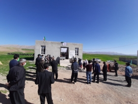 افتتاح مدرسه خیر‌ساز روستای هلت شهرستان چرداول