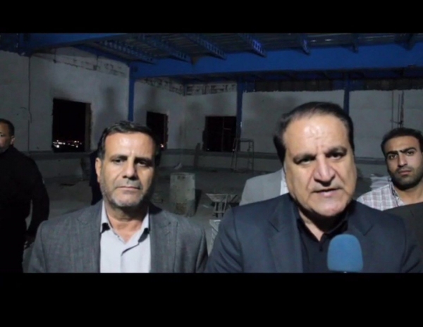 بازدید استاندار ایلام از پروژه مجتمع آموزشی شهید داریوش رضایی‌نژاد آبدانان
